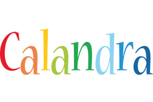 Calandra birthday logo