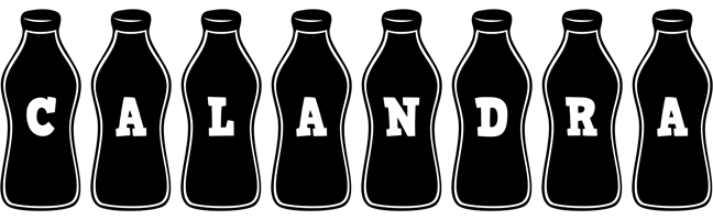 Calandra bottle logo