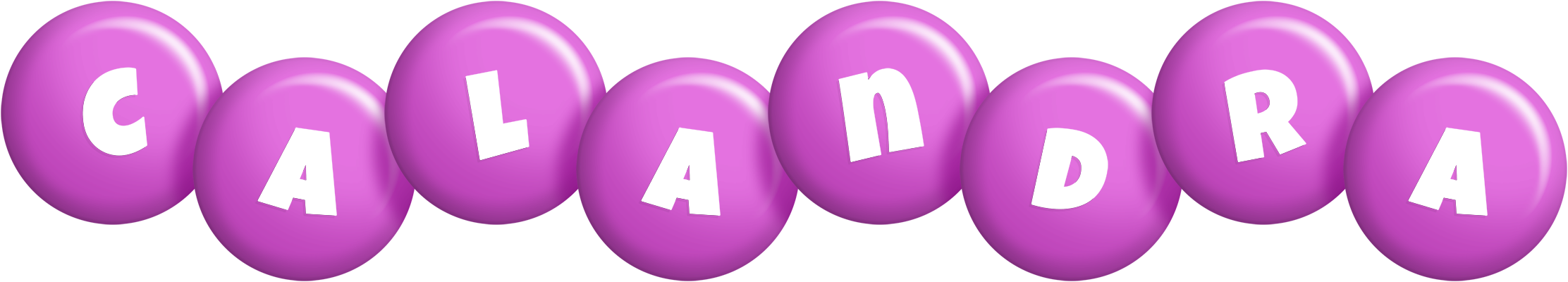 Calandra candy-purple logo