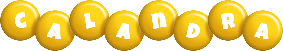 Calandra candy-yellow logo