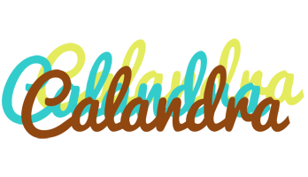 Calandra cupcake logo