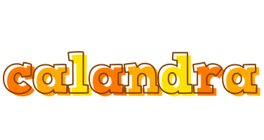 Calandra desert logo