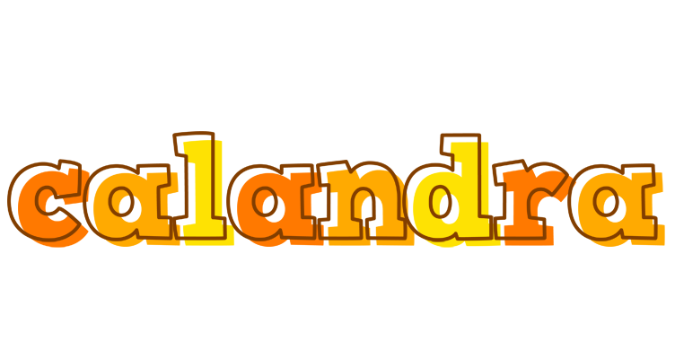 Calandra desert logo