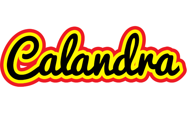 Calandra flaming logo