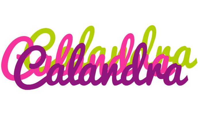 Calandra flowers logo