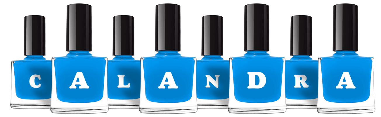 Calandra glossy logo