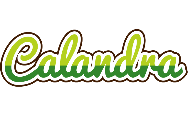 Calandra golfing logo