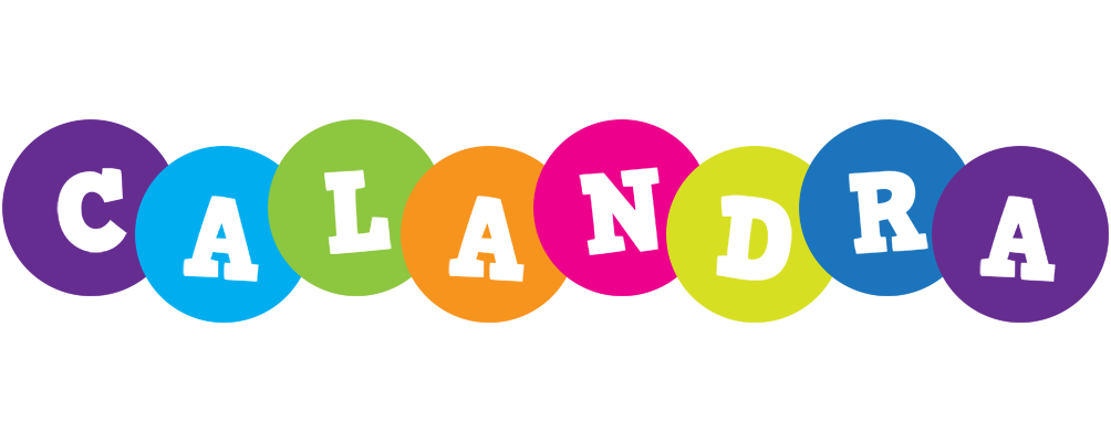 Calandra happy logo