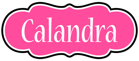 Calandra invitation logo