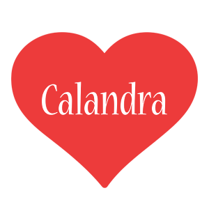 Calandra love logo