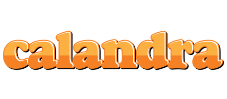 Calandra orange logo