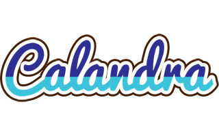 Calandra raining logo