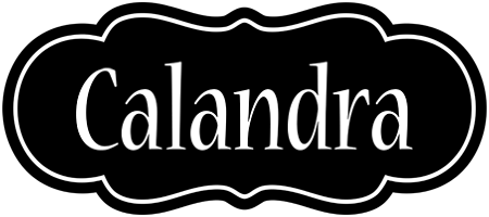 Calandra welcome logo