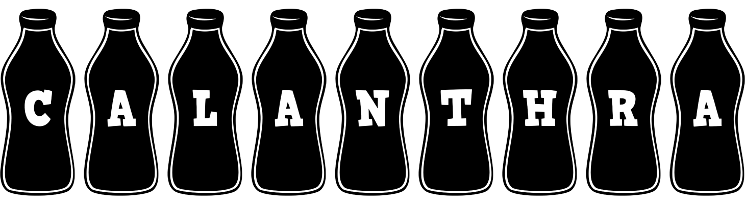 Calanthra bottle logo
