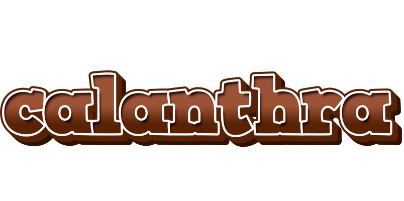Calanthra brownie logo