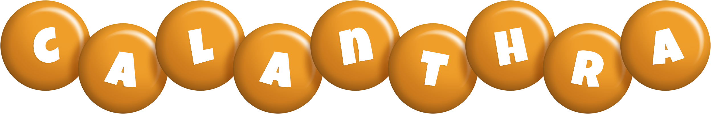 Calanthra candy-orange logo