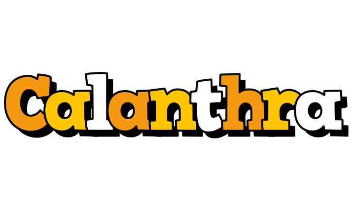 Calanthra cartoon logo