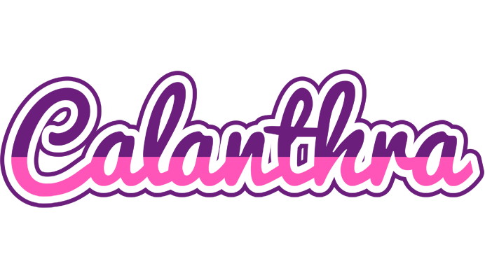 Calanthra cheerful logo