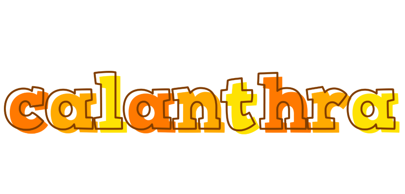 Calanthra desert logo