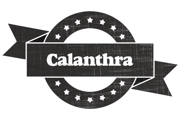 Calanthra grunge logo