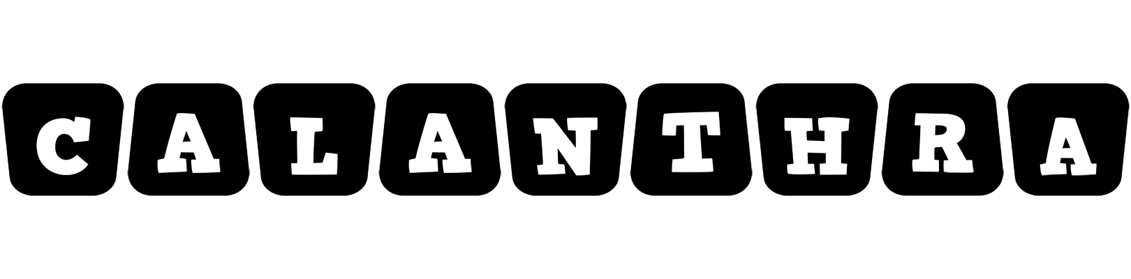 Calanthra racing logo