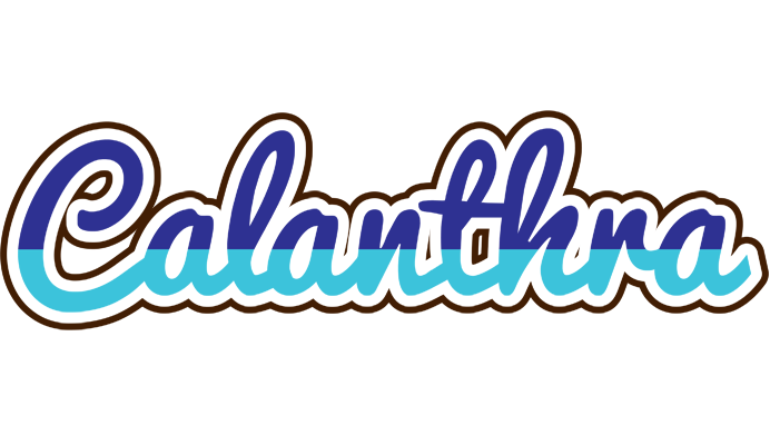 Calanthra raining logo