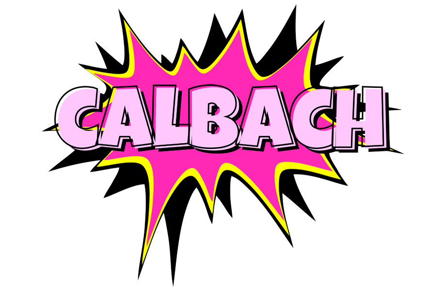 Calbach badabing logo