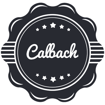 Calbach badge logo