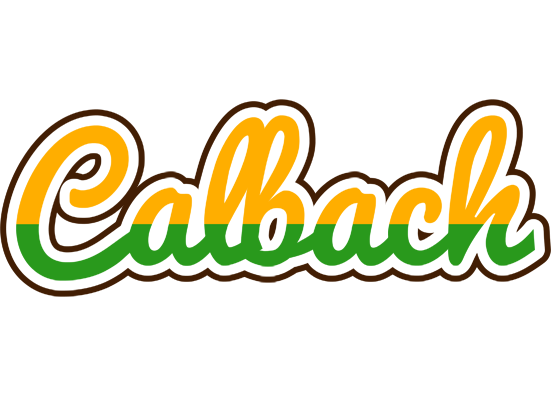 Calbach banana logo