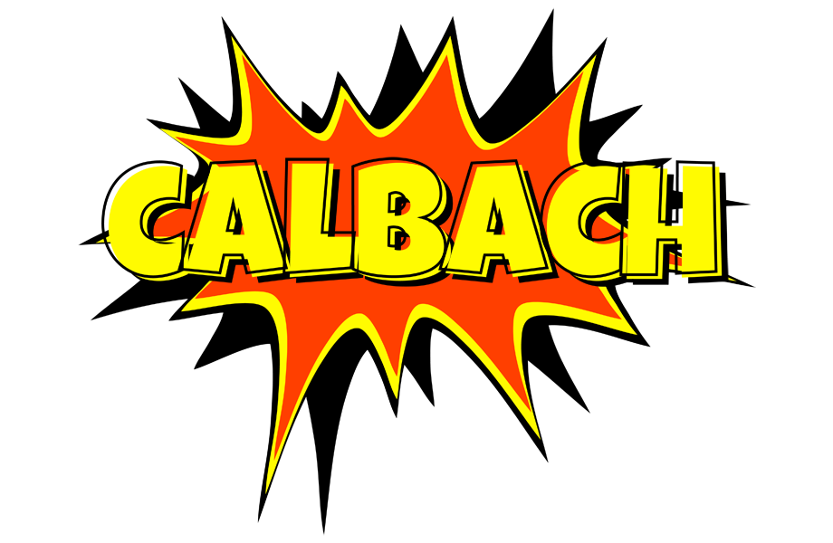 Calbach bazinga logo