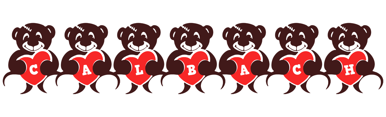 Calbach bear logo