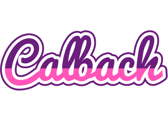 Calbach cheerful logo