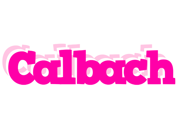 Calbach dancing logo