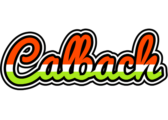 Calbach exotic logo