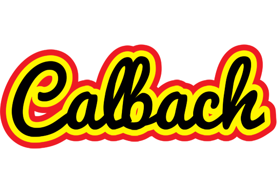 Calbach flaming logo