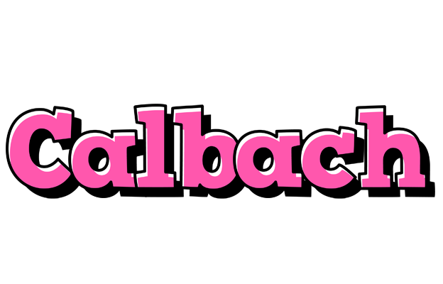 Calbach girlish logo