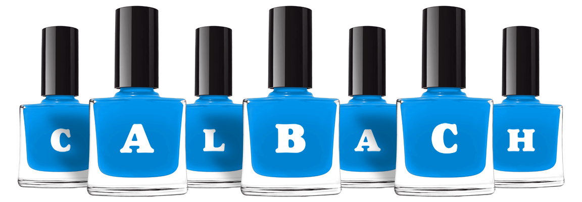 Calbach glossy logo