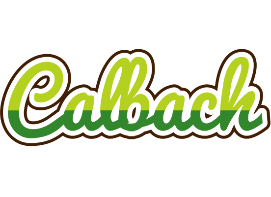 Calbach golfing logo