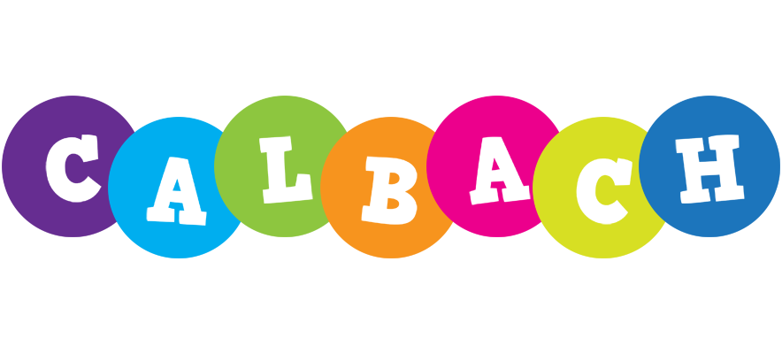 Calbach happy logo