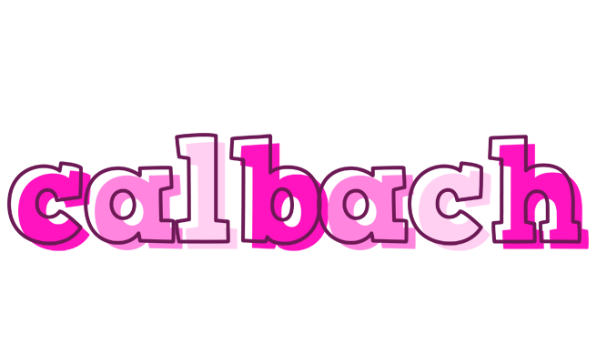 Calbach hello logo