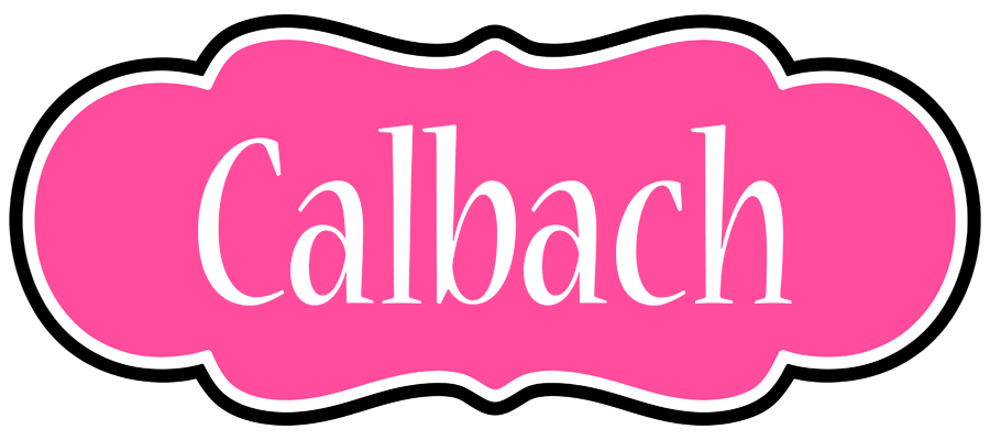 Calbach invitation logo