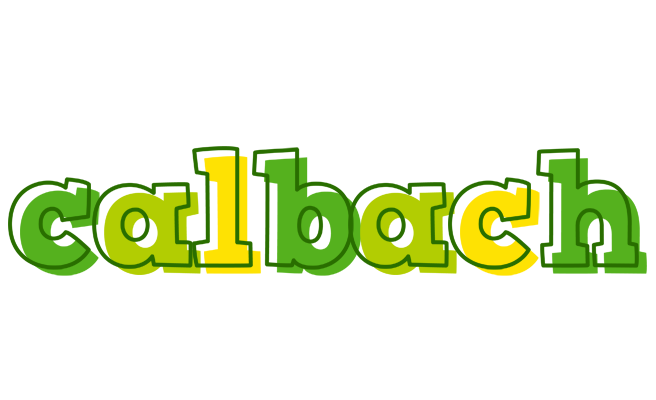 Calbach juice logo