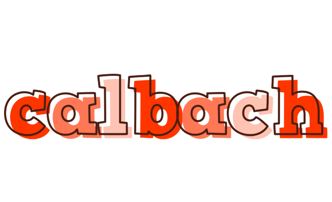 Calbach paint logo
