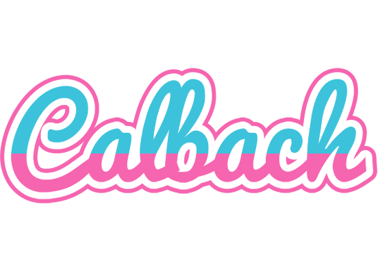 Calbach woman logo