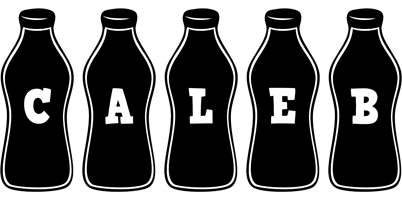 Caleb bottle logo