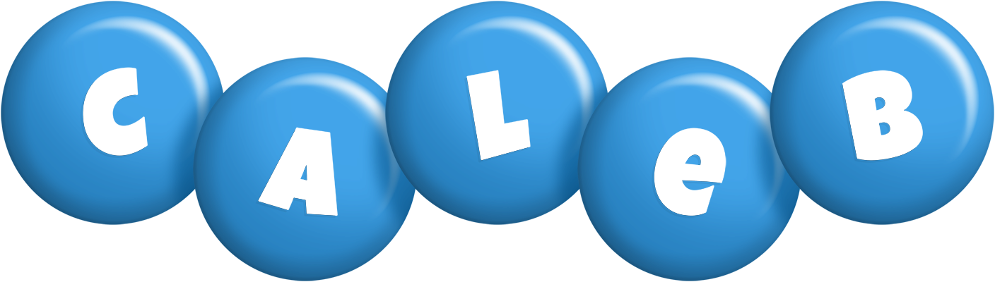 Caleb candy-blue logo