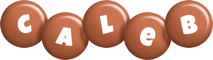 Caleb candy-brown logo