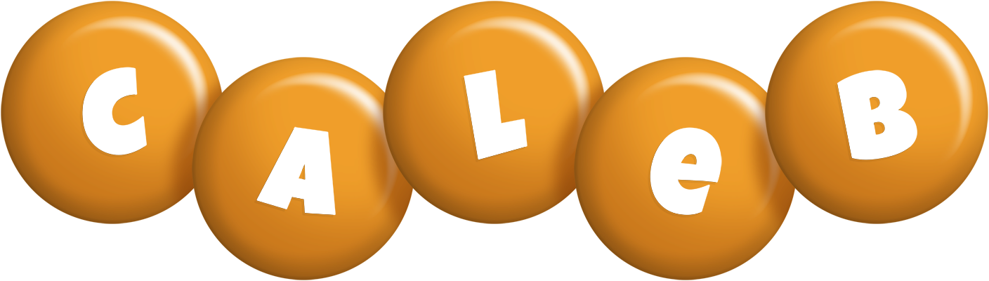Caleb candy-orange logo