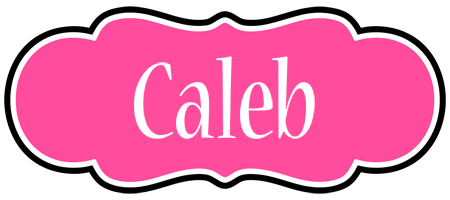 Caleb invitation logo