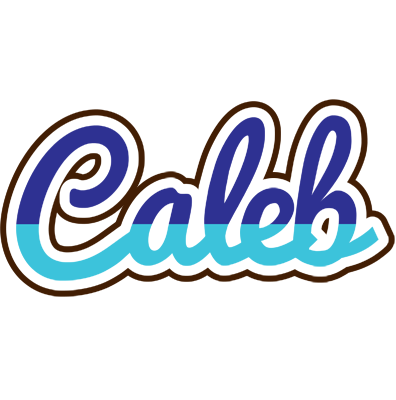 Caleb raining logo